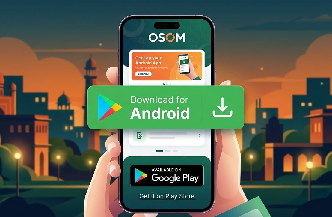 How to install the Osom Android app in India