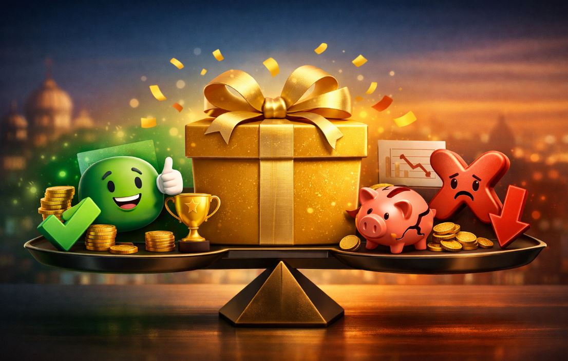 Pros and cons of bonuses at Osom Casino India