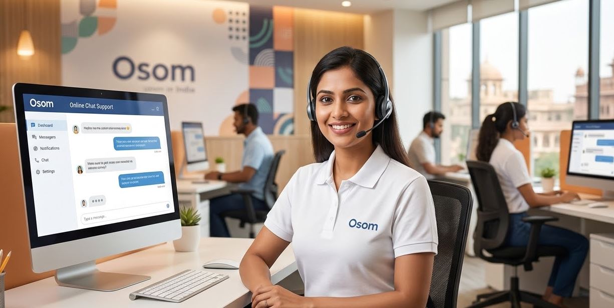 Osom India online customer support