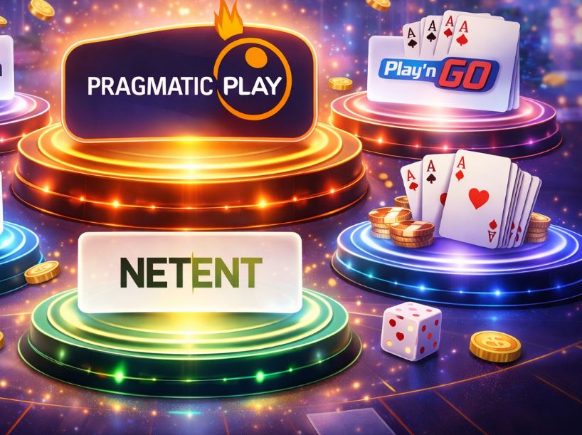 Osom Casino India software providers image with online casino games and platform interface